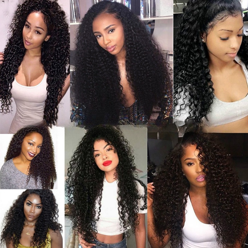 African wig female long curly hair fashion small curly hair fluffy chemical fiber wig set