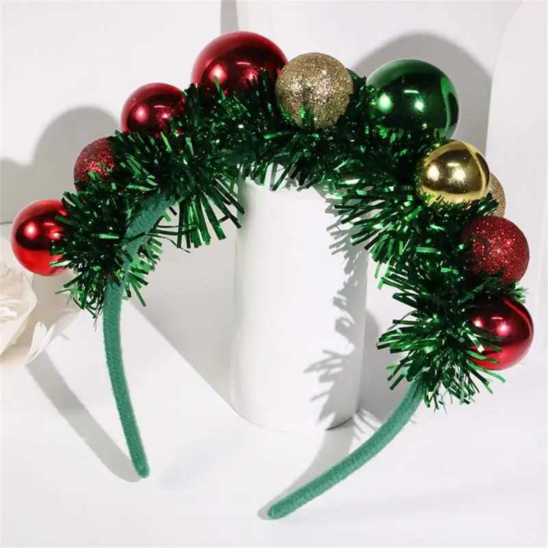 Supplies Decoration Gift Christmas Spotlight Ball Headband Christmas Headband Small Gift Decoration Childrens HolidayX241022