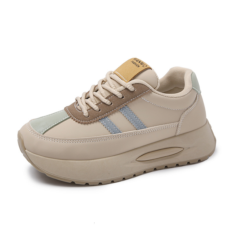 Autumn New Edition Breathable Forrest Gump Ins Student Casual Thick soled Running Shoes for Women