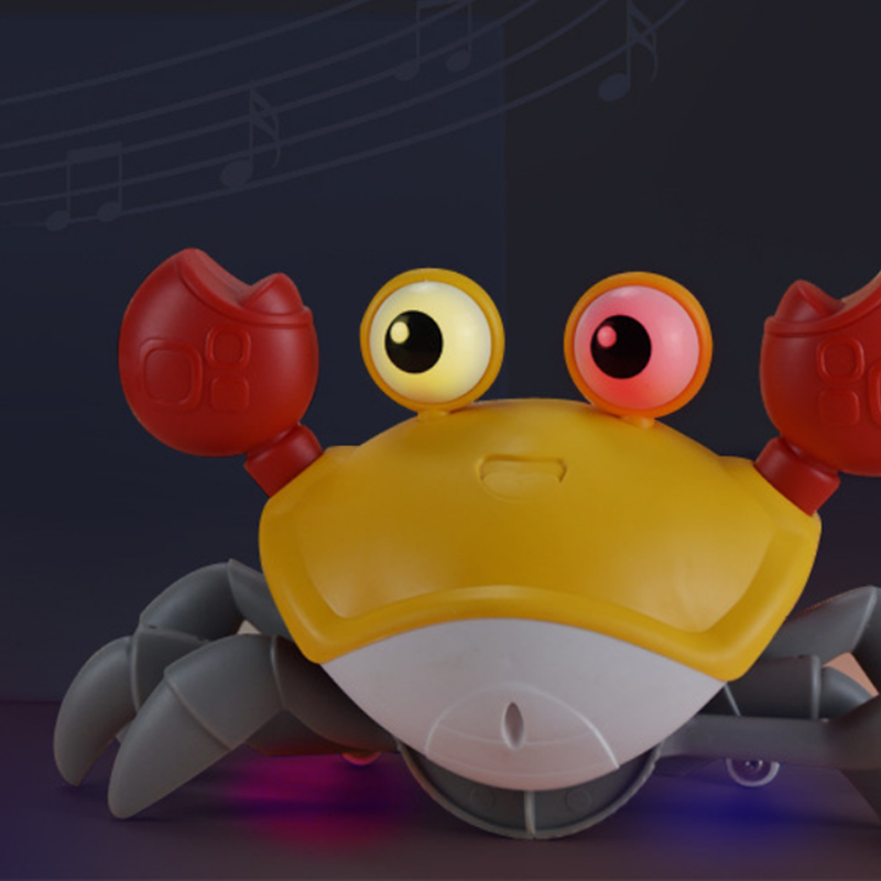 Same children's electric induction crab charging model, animal crawling simulation, 1-3 year old internet famous toy