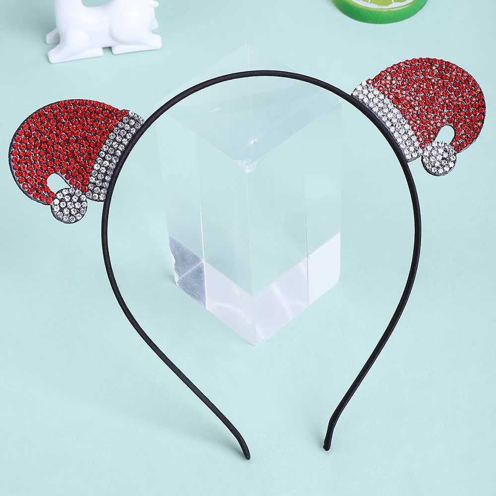 10pcs/set Christmas Hair Bands Snowflake Hats Christmas Tree Hair Bands for Children Girls Cute Hair Bands Hair AccessoriesX241022