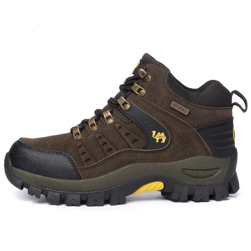 Outdoor Waterproof Mens Womens Spring And Autumn Hiking Wear-resistant Mountain Boots Hunting Sports Shoes 241021