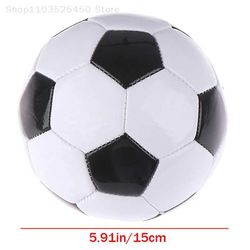 1pc Children Soccer Ball PVC Size 2 ic Black And White Training BallsXJ241023