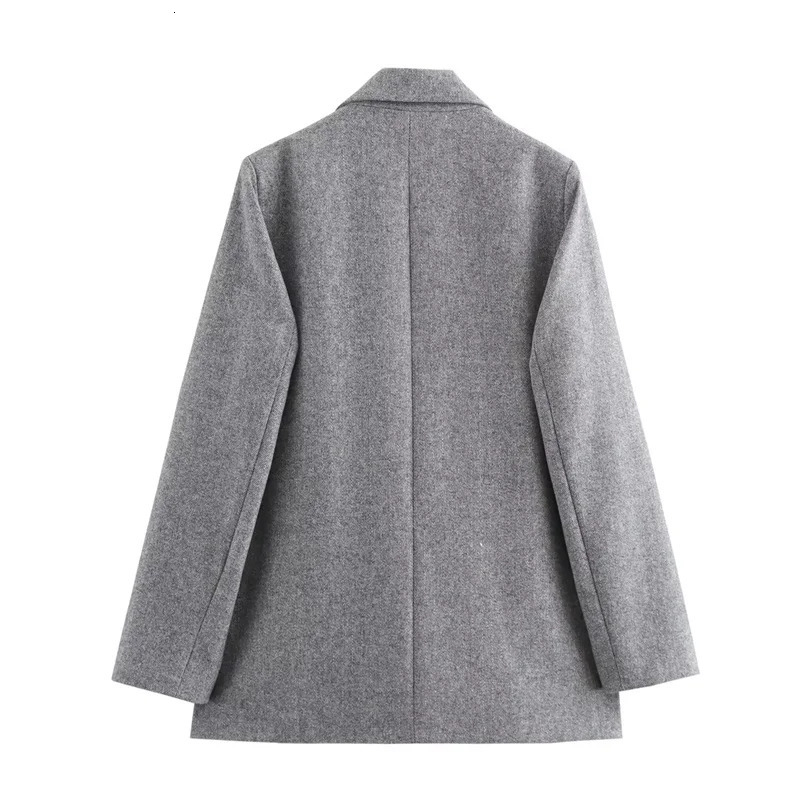 Autumn womens coarse tweed twill jacket casual fashion one click jacket elegant streetwear womens jacket 241023
