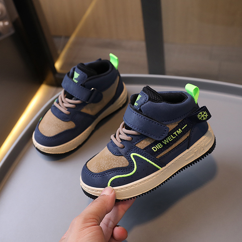 Athletic Outdoor Basketball Shoes for Kids Running Sneakers Girls Boys Children Light Weight Shoes Littlesprouts Enfant Non-slip Toddler Shoes Sizes 2