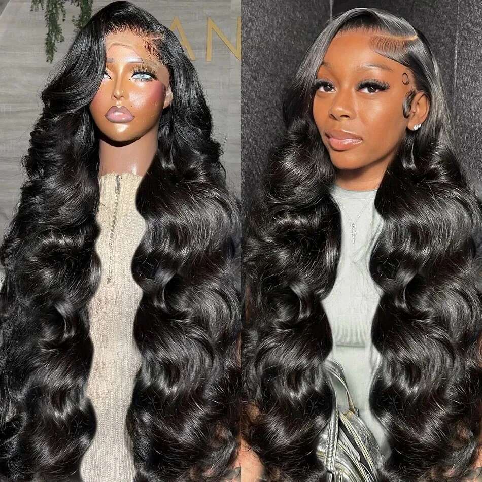 200 Density Body Wave Wig Human Hair Wigs 13x4 13x6 HD Wig Pre Plucked Brazilian Hair Frontal Lace Wig for Black Women