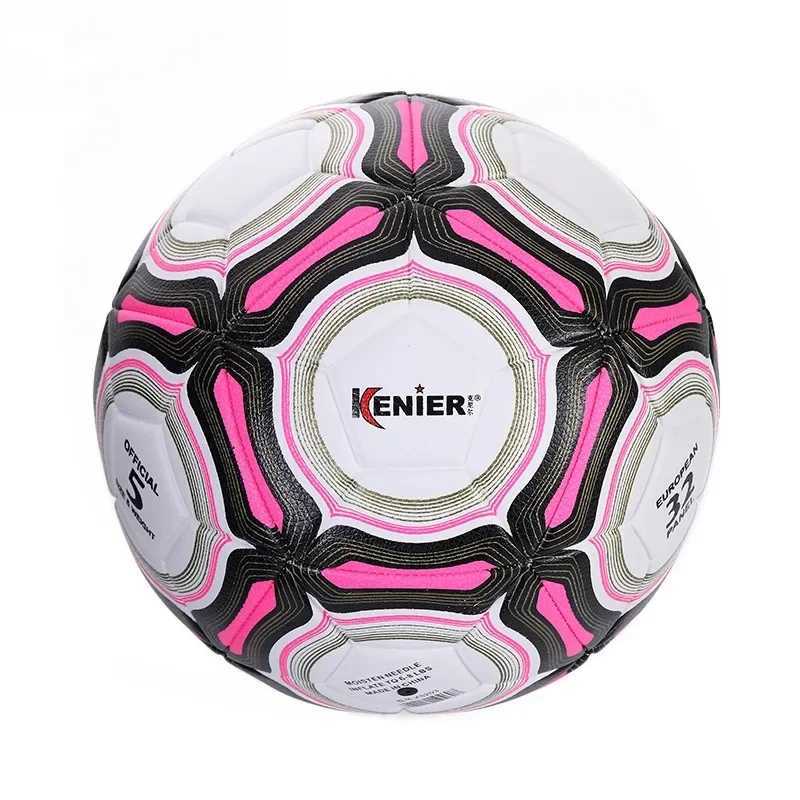 Standard Size 4 Size 5 Football for Children Adults Indoor Outdoor Training Competition Ball PU Machine-stitched Non-slip SoccerXJ241023