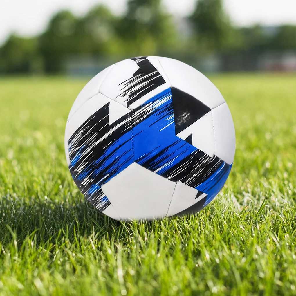 Size 5 Soccer Ball For Training With Machine Stitched Panels Machine Stitched Panels For Added White greenXJ241023