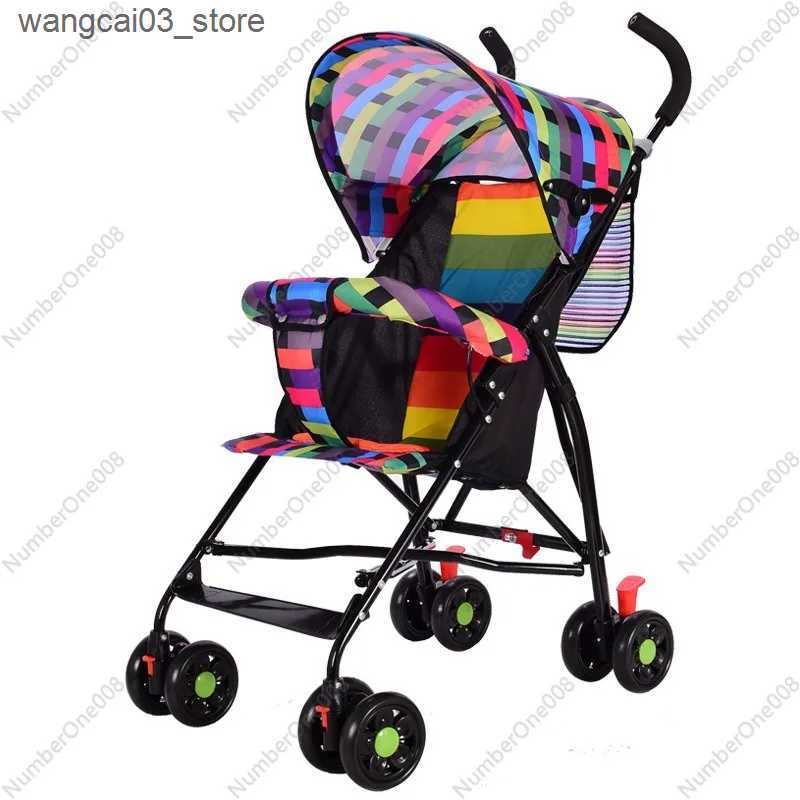 Strollers# Wholesaler Simple Umbrella Cart Portable Lightweight Folding Baby Stroller L240910