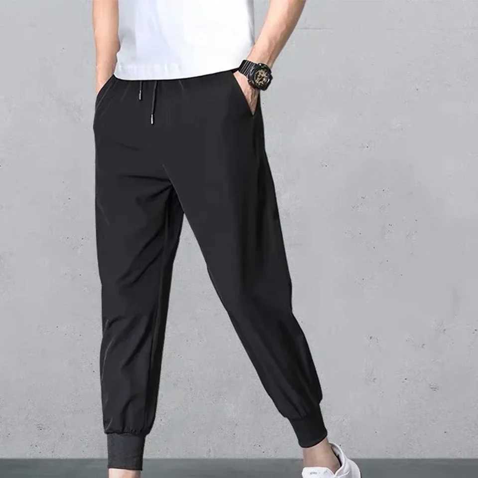 Elevate Your Casual Look With Mens Casual Streetwear Jogger Cargo Drstring Pants Sweatpants Sports Trousers (XL 4XL)X241023