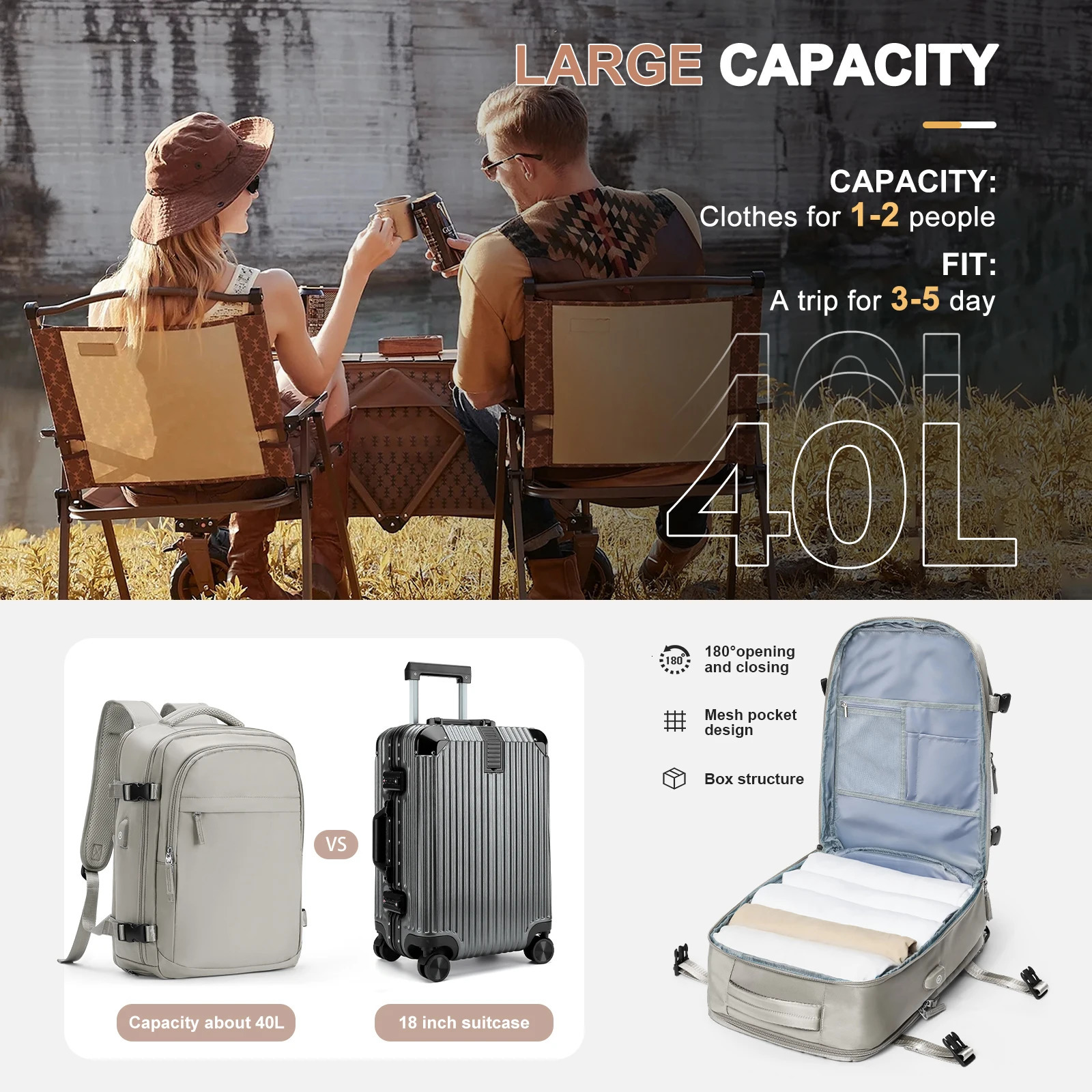 Travel backpack womens laptop bag university student school bag waterproof nylon backpack large capacity mens backpack 241023