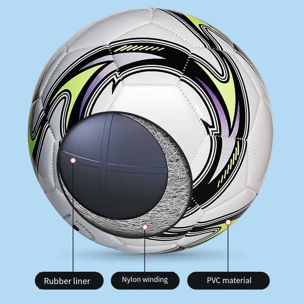 Kickstart Soccer Journey Durab Soccer Ball - Made By Machine Sewing Wide Application PVC Football Balls PortabXJ241023