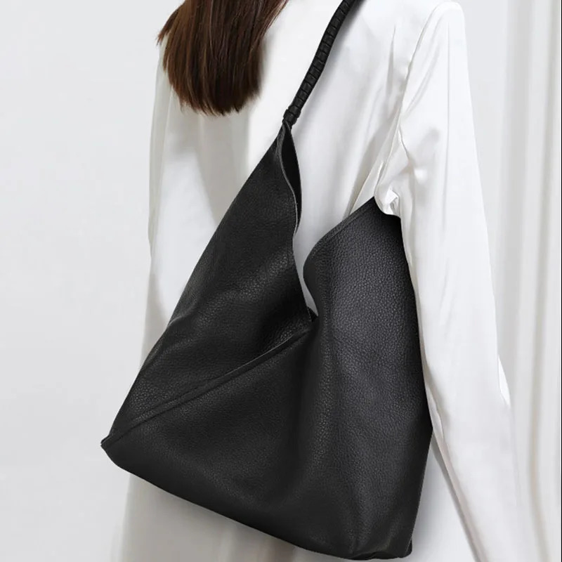 Sheya leather HandBags Trendy Fashion AllMatch largeCapacity y Portable Underarm bag single shoulder tote 241021