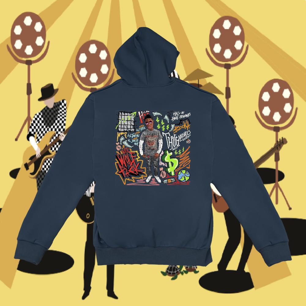 Designer Hoodie For Man US Plus Size Unisex Men Hoodie Hoody Autumn Winter Casual Thick Plush Hooded Collar Long Sleeves