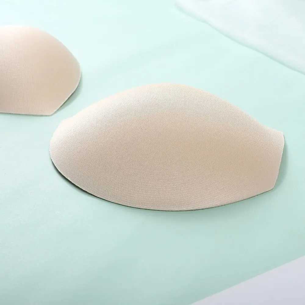Non-slip Women Thin Push Up Convenient Insert Sponge Pads Foam Triangle Breast Enhancer Chest Pads Bra AccessoriesXJ241024
