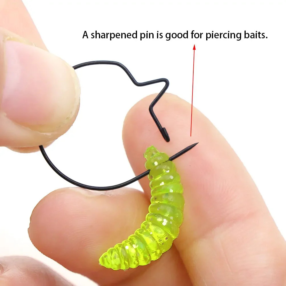 25pcs Carp Fishing Bait Tools Ground Boilie Maggot Clip Method Feeder Hair Rig Fish Lure Spike For Accessoreis Tackle 241024