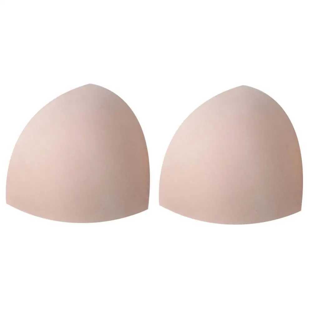 Circular/Triangle Sponge Bra Inserts Pads Women Soft Removable Underwear Push up Breast Enhancer Bra Pads Intimates AccessoriesXJ241024