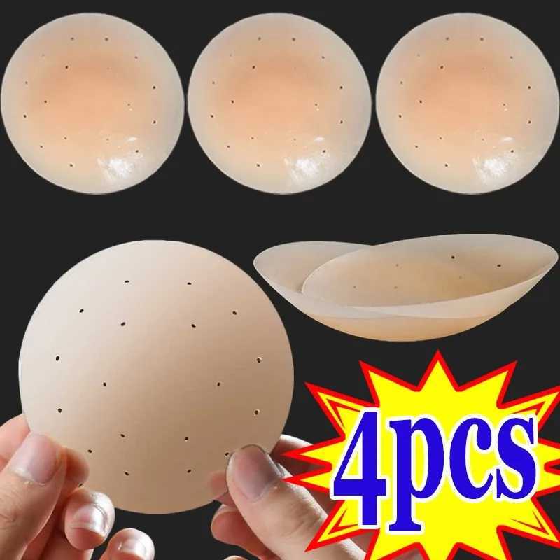 Invisible Self Adhesive Chest Paste Reusable Silicone Nipple Cover Lift Up Sticky Bra Breathable Breast Stickers Women IntimatesXJ241024
