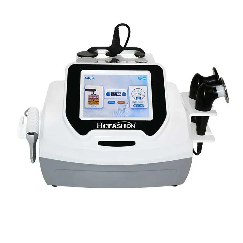 Spain Technology Indeeplus RF 448Khz Machine Tecar Diathermy Therapy Pain Relief Skin Rejuvenation Wrinkle Remover