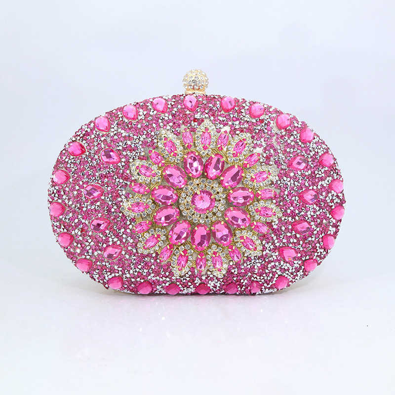 CMM New Sunflower Diamond Set Dinner Bag Womens Cheongsam Dress Evening Handbag Clutch