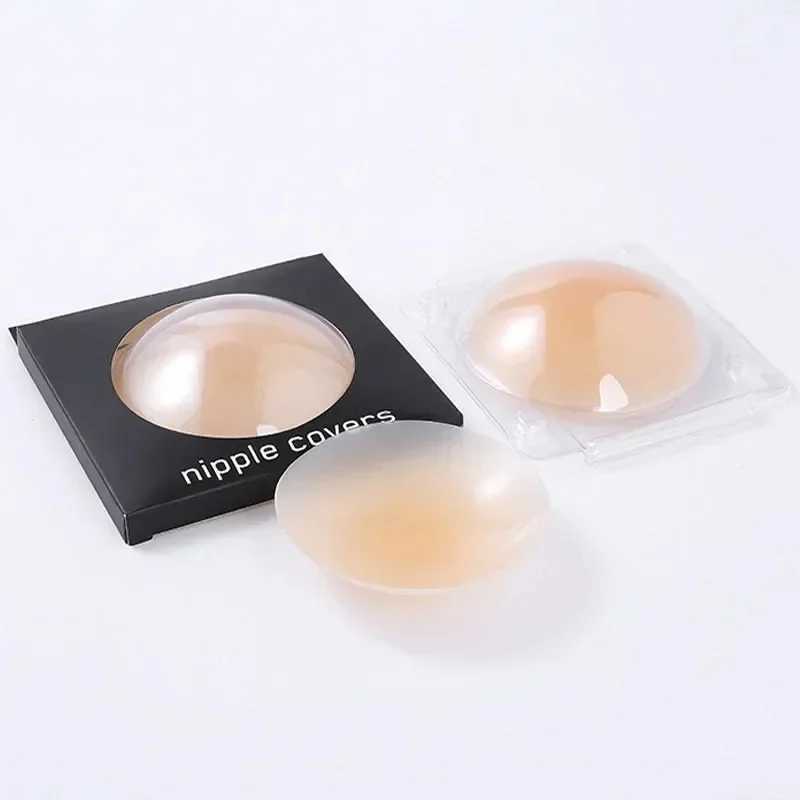 No-glue Solid Nipple Covers Invisible Bra Thin Anti-protrusion Warm Sensation Anti-exposure Chest StickersXJ241024