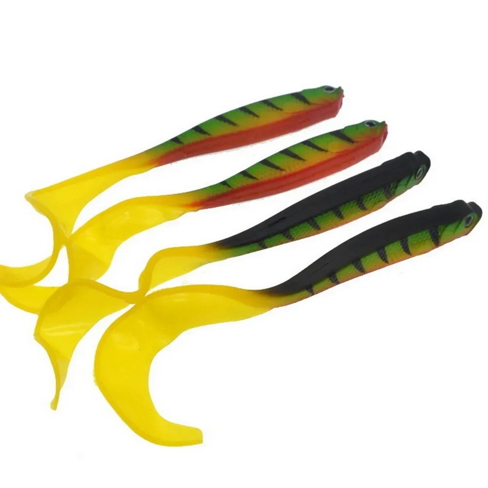 Fishing Lure 125mm 55g Swimbait Shad TTail Soft Bait Artificial Silicone Lures Bass Pike Jigging Wobblers 241024