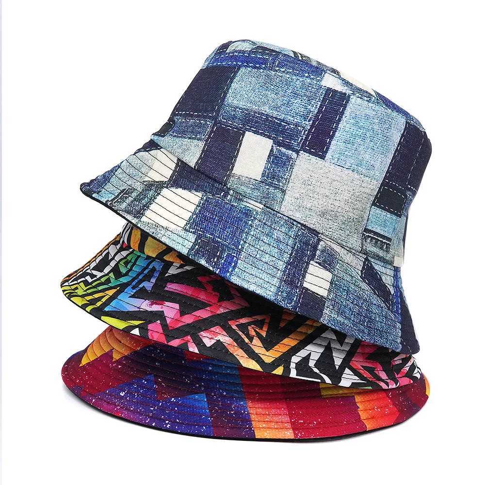 Panama bucket hat lettering fishermans hat summer sun hat lettering Rrsible fishing hat X241023