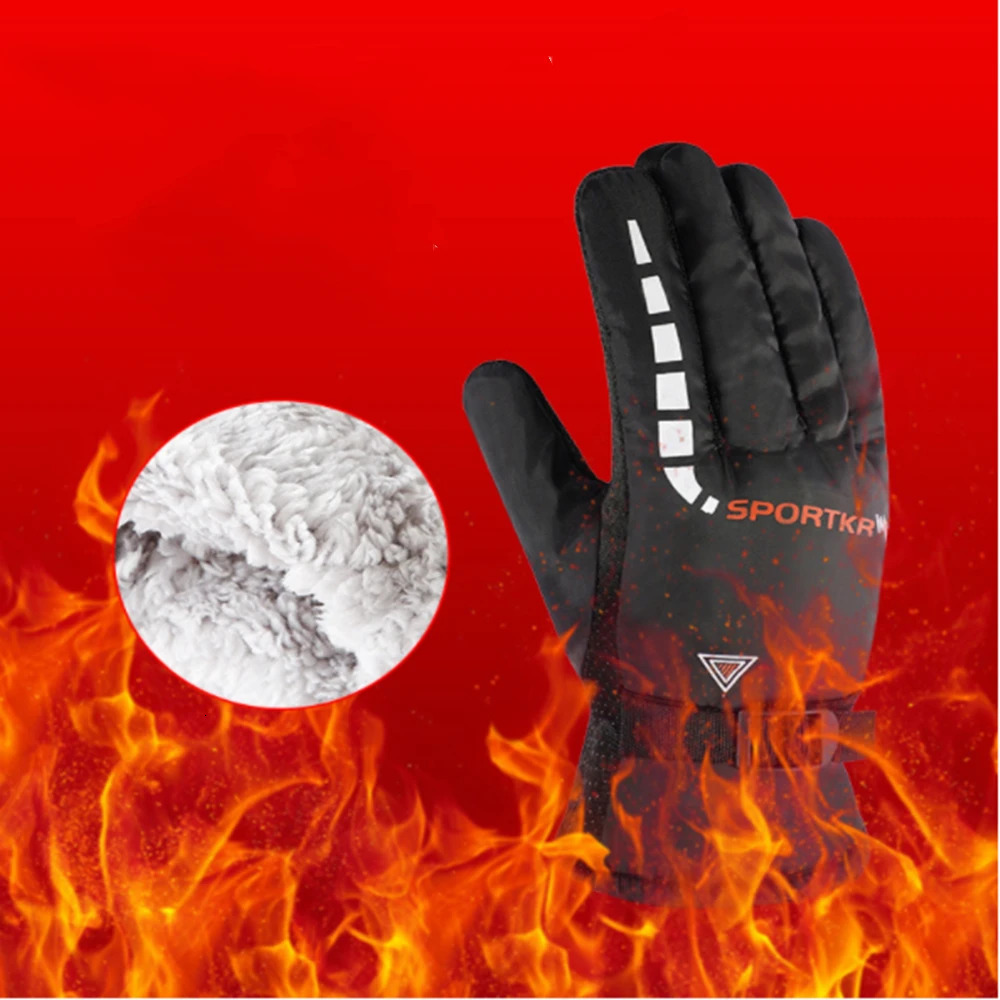 Men Women Ski Gloves Ultralight Waterproof Winter Warm Snowboard Motorcycle Riding Snow 241024