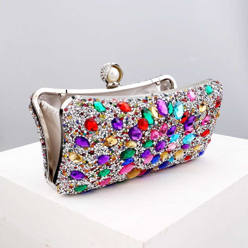 CMM Diamond Bag Dinner Bag Ladys Fashion Banquet Versatile Dress Evening Bag