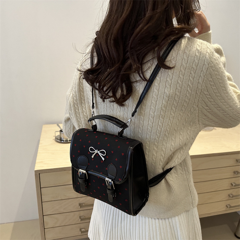 2025 Designer new 3 casual 2024 personalized niche fashion handbag student backpack free shipping