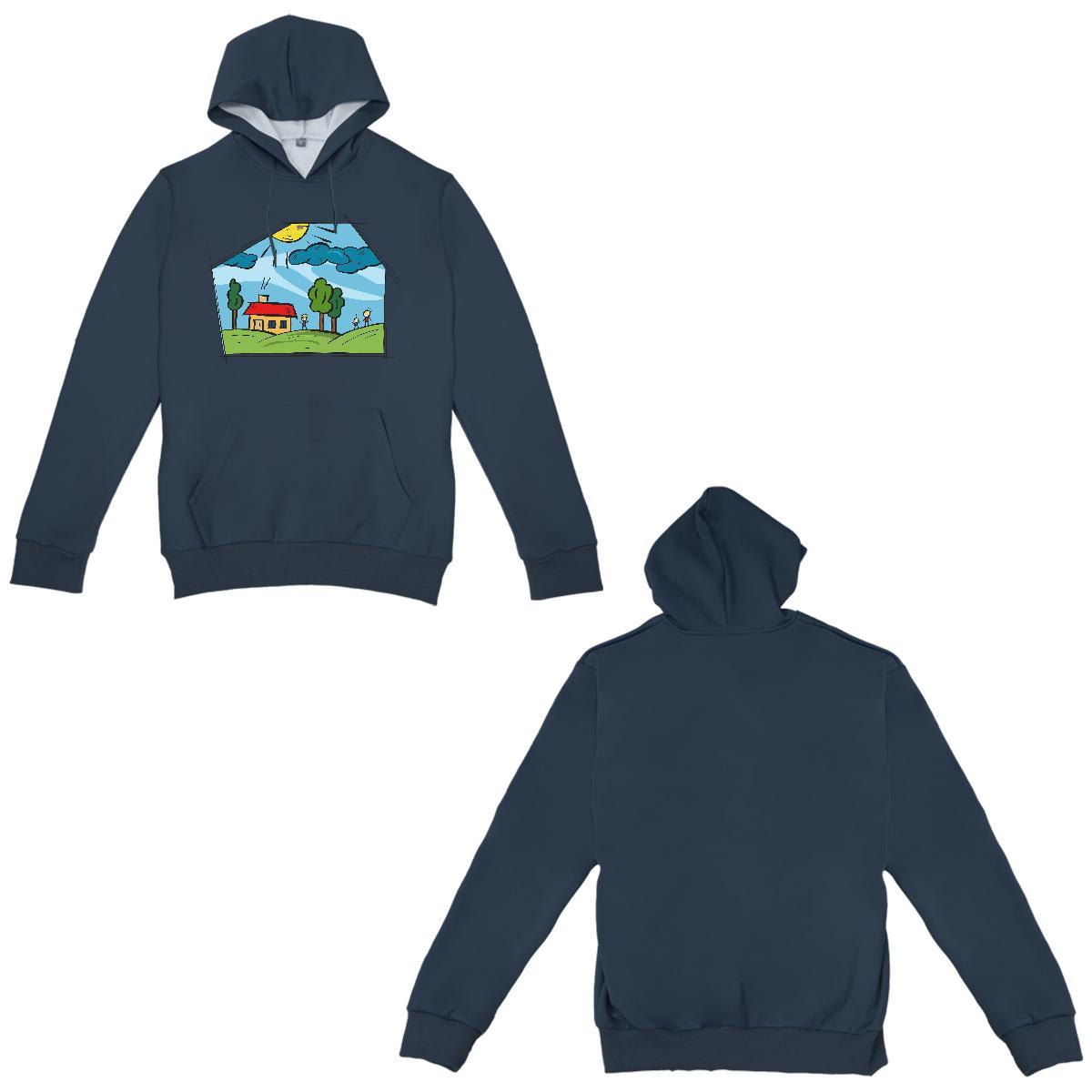 Fashion Design Hoodie Breathable Hooded Collar Warm Men Hoodie US Size Clothings Street wear Hip Hop Velvet Thick