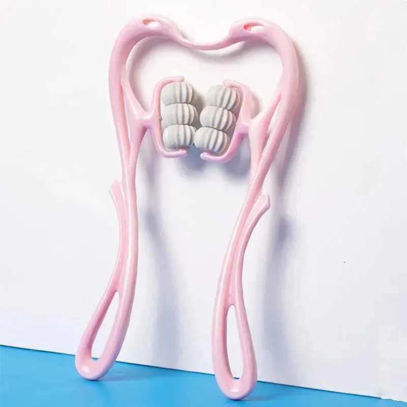 Neck Massager for Shoulder Trigger Point Plastic Pressure Therapy Massageador Massagem Relieve Hand Roller 241024