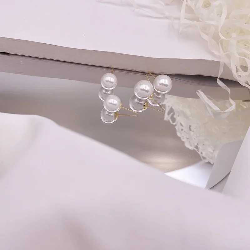 2cm Large Simulated Pearl Earrings Temperature Simple Personality White Declaration Earrings Female Korean Earrings Jewelry Gifts W241023