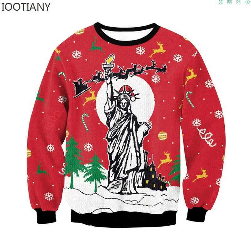 Men Women Ugly Christmas Hoodie Funny Humping Reindeer Climax Tacky Christmas Jumpers Tops Couple Holiday Party Xmas Sweatshirt LX241024