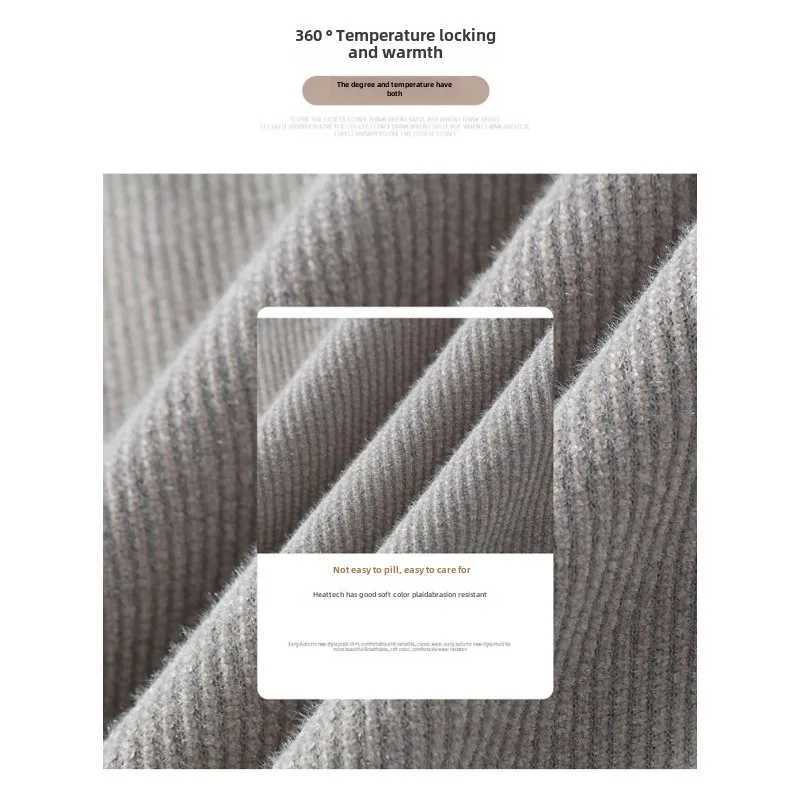 Ferret Velvet Hipster NASA Fake Two Shirt Neck Sweater Knit Sweater Men Extra Thick Fleece Casual Daily Handsome Fashion Sweater LX241024