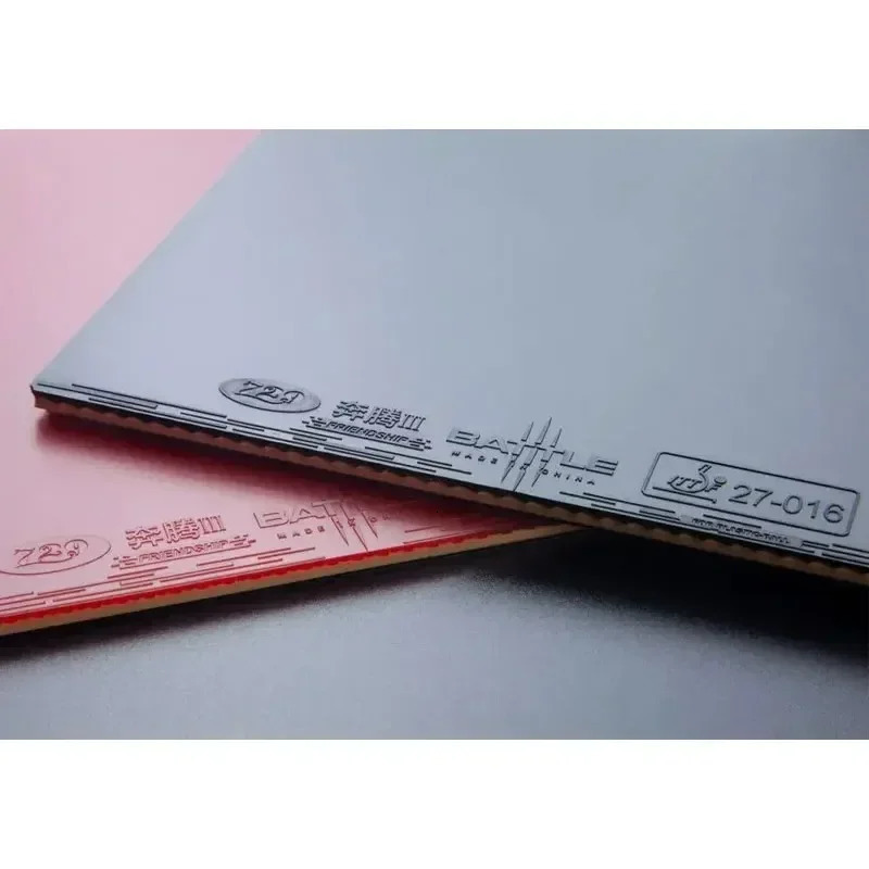 Ping Pong Rubber World Premiere 729 Friendship Battle Table Tennis with Highdense Sponge Sticky Professional 241024