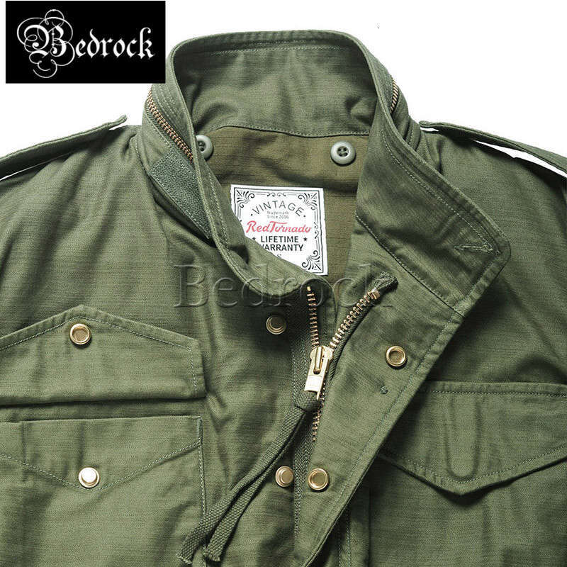 RT Reproduce M65 Og107 Toog Hooded Jacket Men's Field Windbreaker Hidden Hood Army Green Jacket