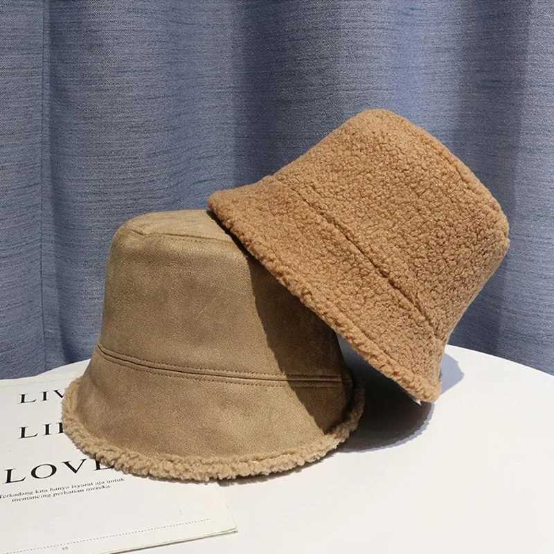 Home>Product Center>Fashionable Suede Cashmere Plum Bucket Hat>Warm Autumn Fishermans Hat for Ms. Wen Airegar Brim>Leisure Outdoor Basin H