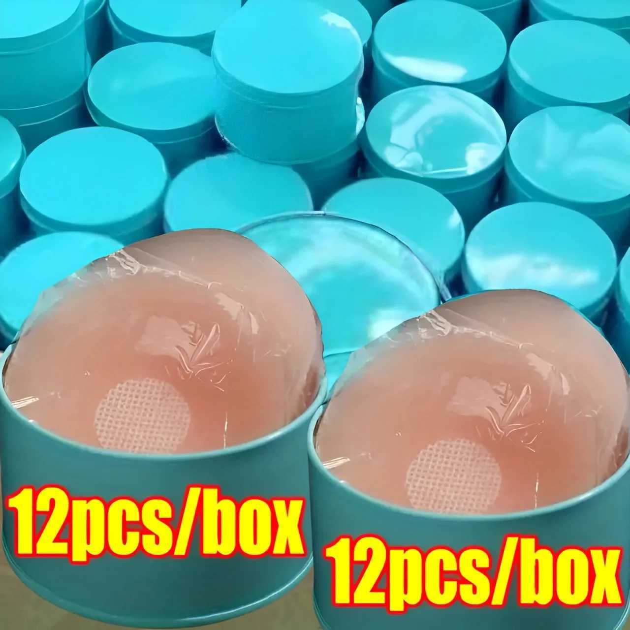 2-24PCS Invisible Self Adhesive Chest Paste Reusable Sticker Breast Petal Strapless Lift Up Bra Pad Silicone Petal Nipple CoverXJ241024