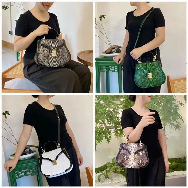 y Womens Handbag Genuine leather Bag Fashionable Small Square Versatile Shoulder Crossbody 241021