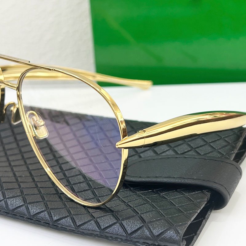 Sunglasses for women Quality Metal Frame Men Fashion New style Oversized glasses 1305 chunky sardine mirror legs Outdoor protection designer sunglasse