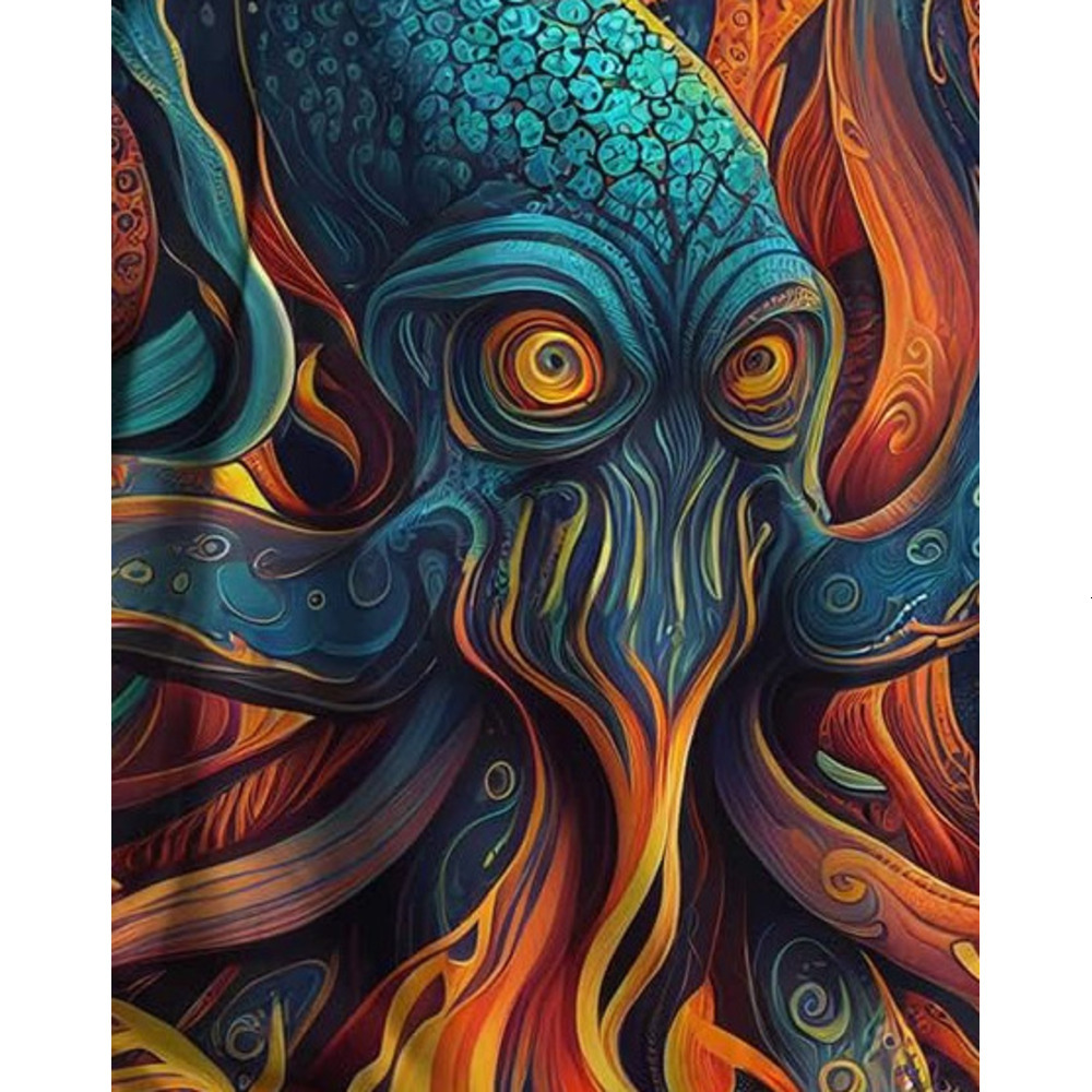 Mens T shirt Men's Octopus Graphic T Shirt 3D Dazzle trend Graphic Cool Casual Tee tee Dream fashion dazzle Casual tops summer clothes cool