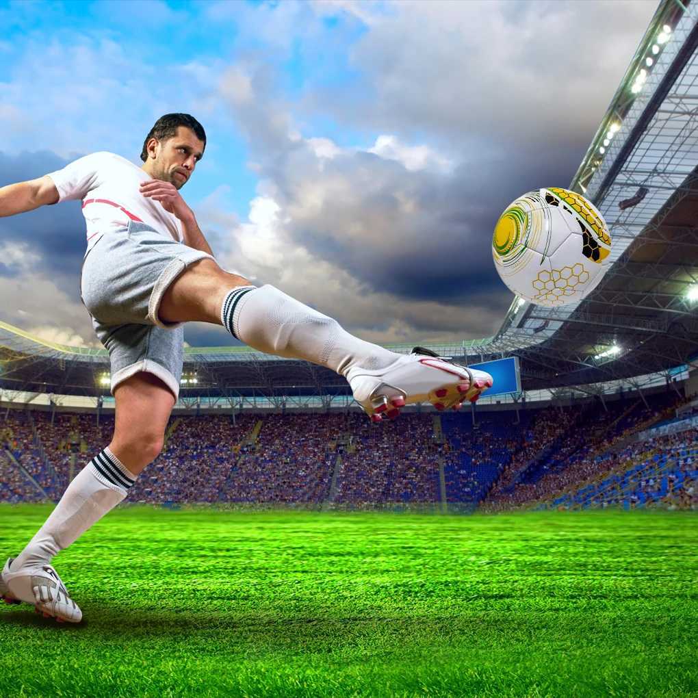 Size 5 Football Outstanding Durability For Soccer Students ENHANCED FOOT FEEL Outdoor SportsXJ241023