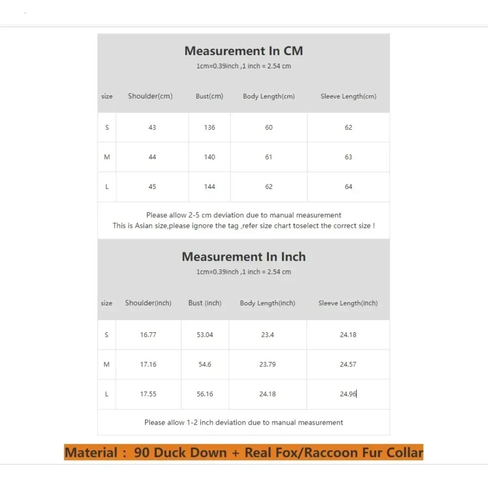 genuine fur leather jacket natural raccoon fur coat womens thick Parka loose short white duck coat winter inflatable jacket 241023