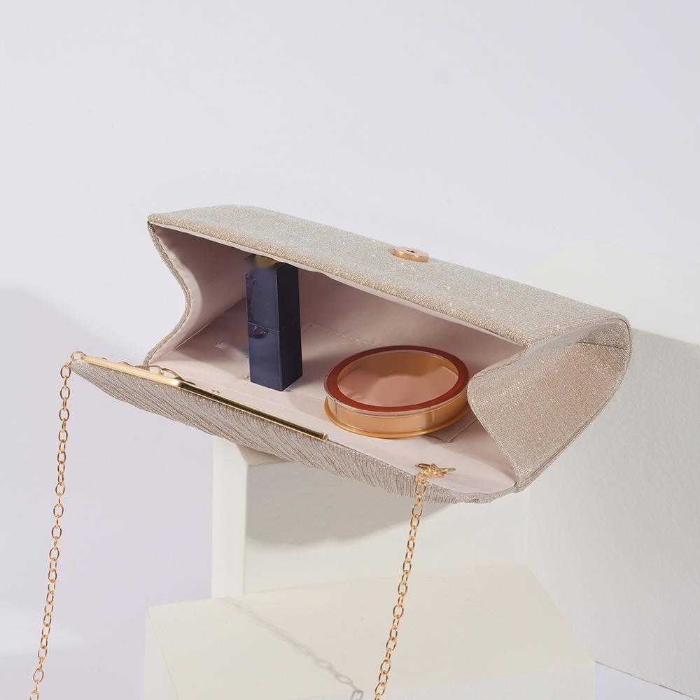 CMM Ladies Banquet Handbag Flip Cover Pillow Bag Socialite Party Banquet Bag Exquisite Pleated Bag