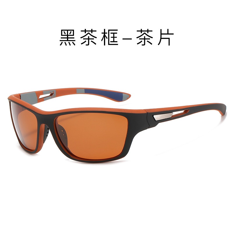 and European American Cross-border Fashion Sports Men's Night Vision Polarized Riding Sunglasses Sunshade Glasses Wholesale