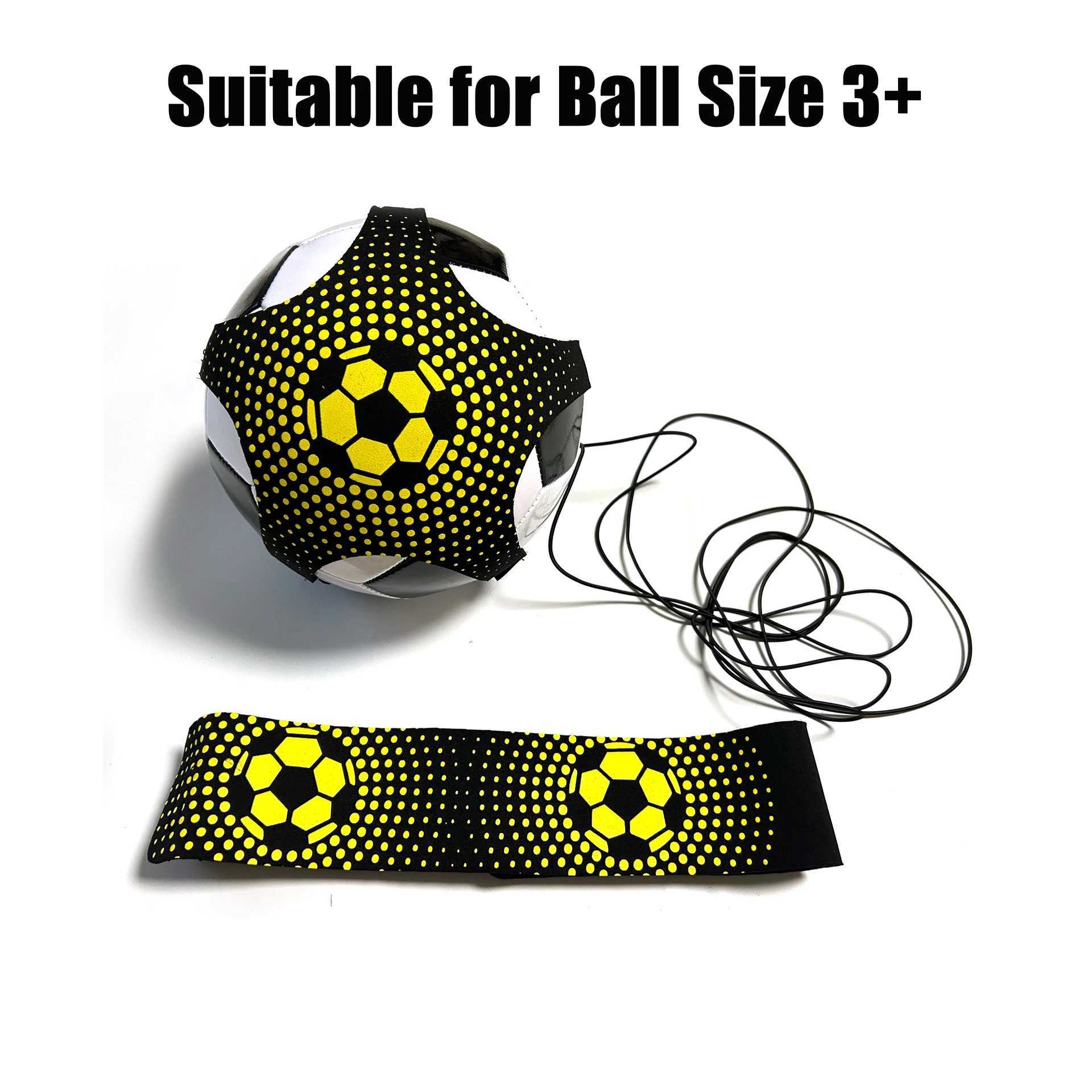Soccer Ball Jugg Bags Children Auxiliary Circling Belt Kids Football Training Equipment Kick Solo Soccer Trainer Football KickXJ241023