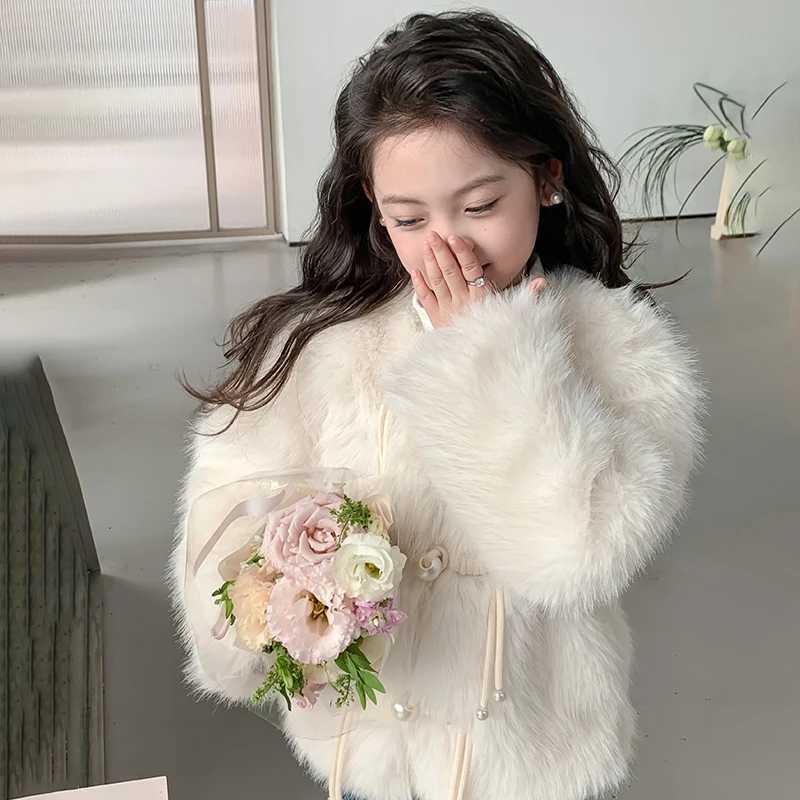 Winter childrens girls Coats trend simple sweet exquisite beautiful and youthful activities W241023