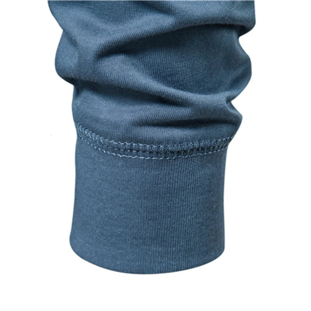 AIOPESON Mens Long Sleeve Button Down T-shirt Autumn Henley Collar Casual High Quality 100% Cotton Crew Collar Mens T-shirt 241024