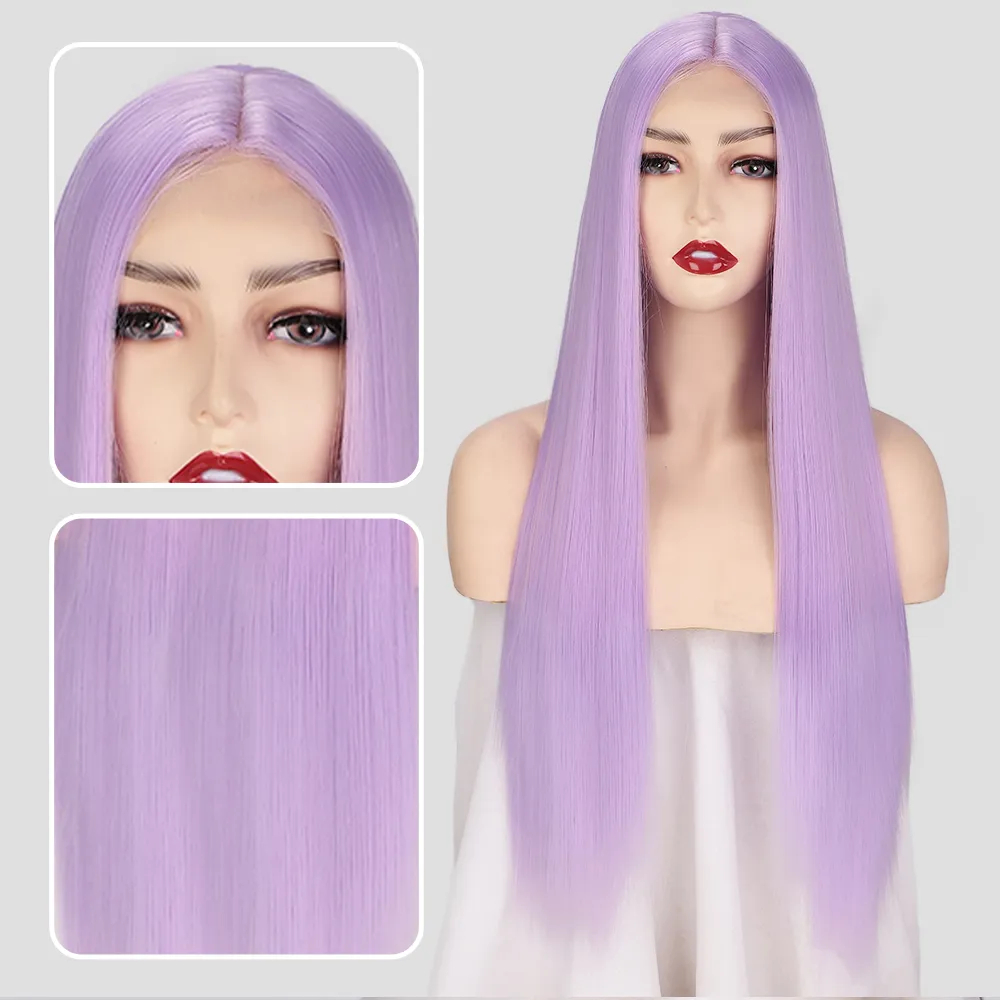 30 Inch 10A HD Body Wave Lace Front Wig Pre Plucked Loose Wave Lace Frontal Wig Glueless Human Hair Wigs for Black Women